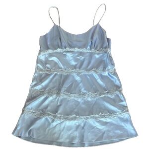 Flora Nikrooz Satin Lace Nightgown Size M